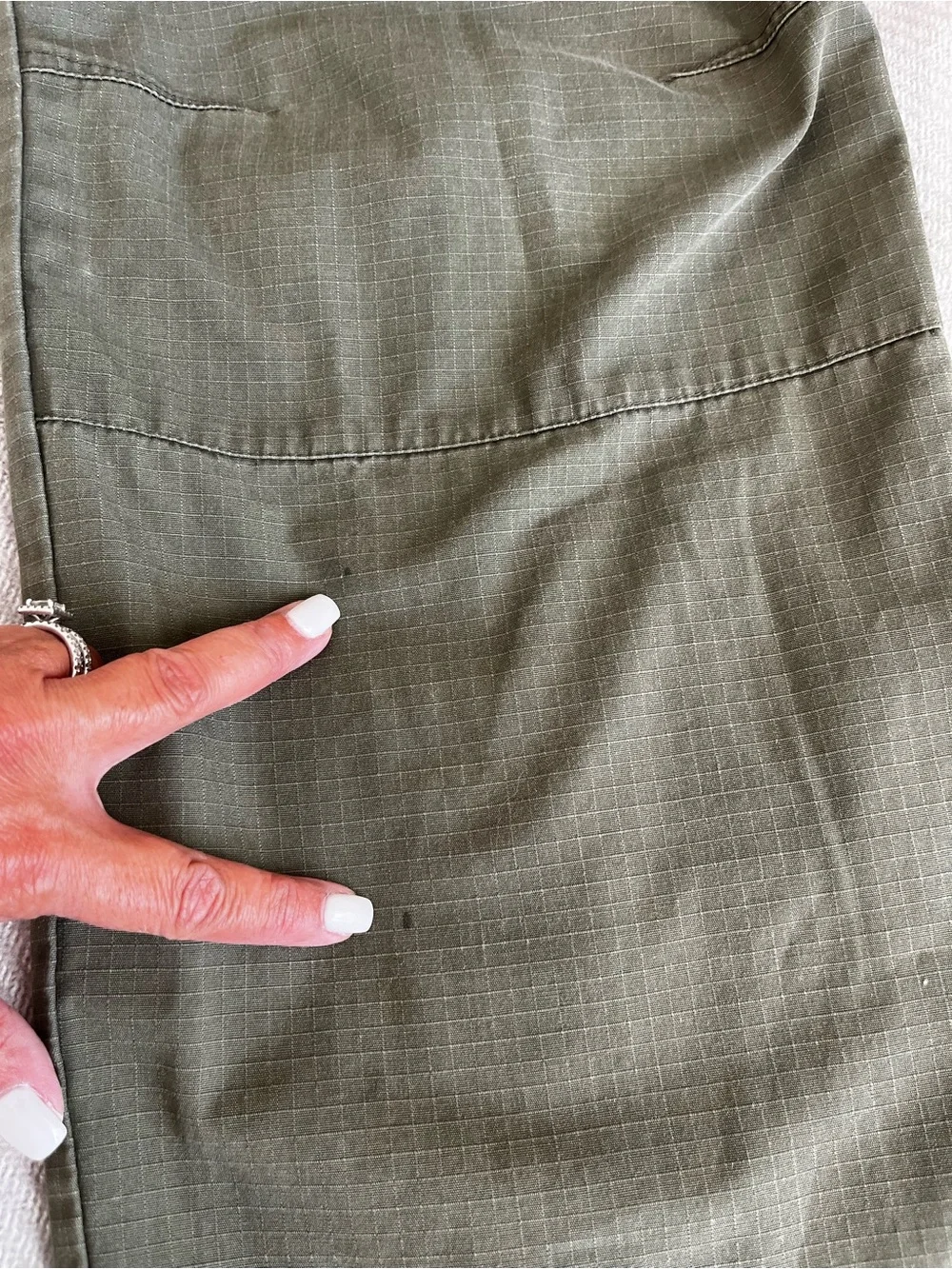 LAPG Urban OPS Tactical Cargo Olive Pants Mens Size 38x34” Cotton Blend *Flaws
